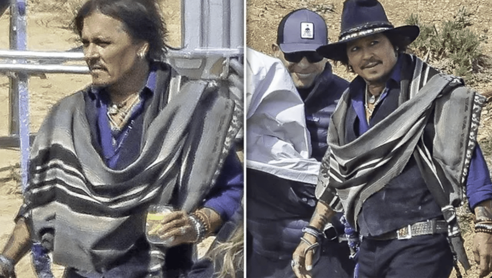 Johnny Depp Saddles Up for Dior Cowboy Ad Shot Near Amber Heard’s Home in Spain